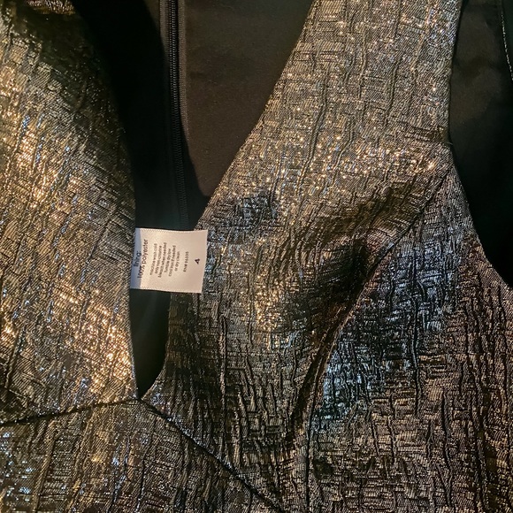 Gold Metallic Dress - Picture 3 of 3